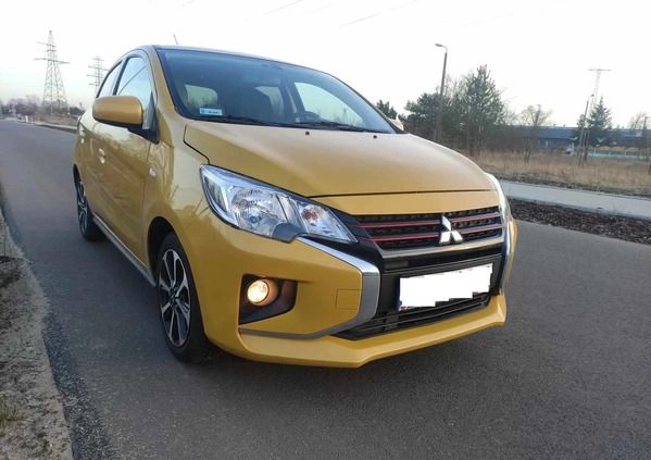 Mitsubishi Space Star cena 53000 przebieg: 3500, rok produkcji 2021 z Toruń małe 29